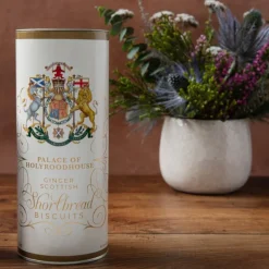 Palace Of Holyroodhouse Ginger Shortbread Tube