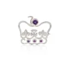 Platinum Jubilee Limited Edition Silver Brooch