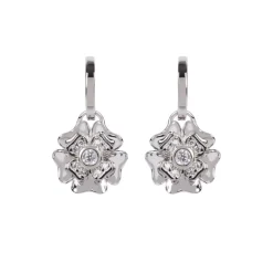 Rose Drop Earrings