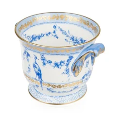 Royal Birdsong Gilded Cachepot